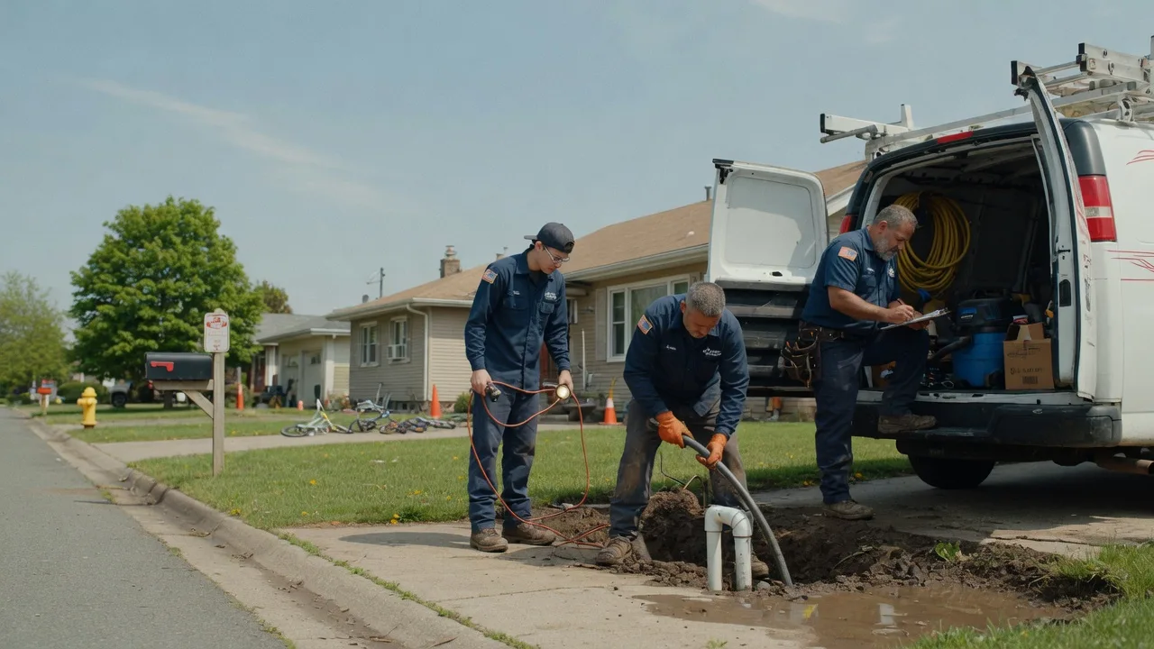 Slab Leak Detection in Young America, IN near me